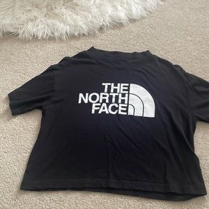 Black North Face T shirt Soft Black Size S